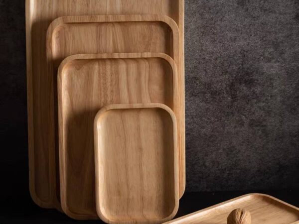 طقم صواني خشب